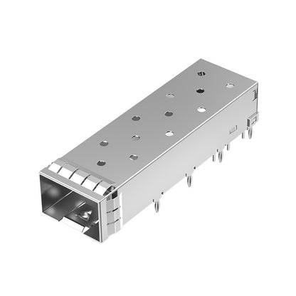 FT11BC02000D SFP+ 1x1 Cage With Grounding Pin