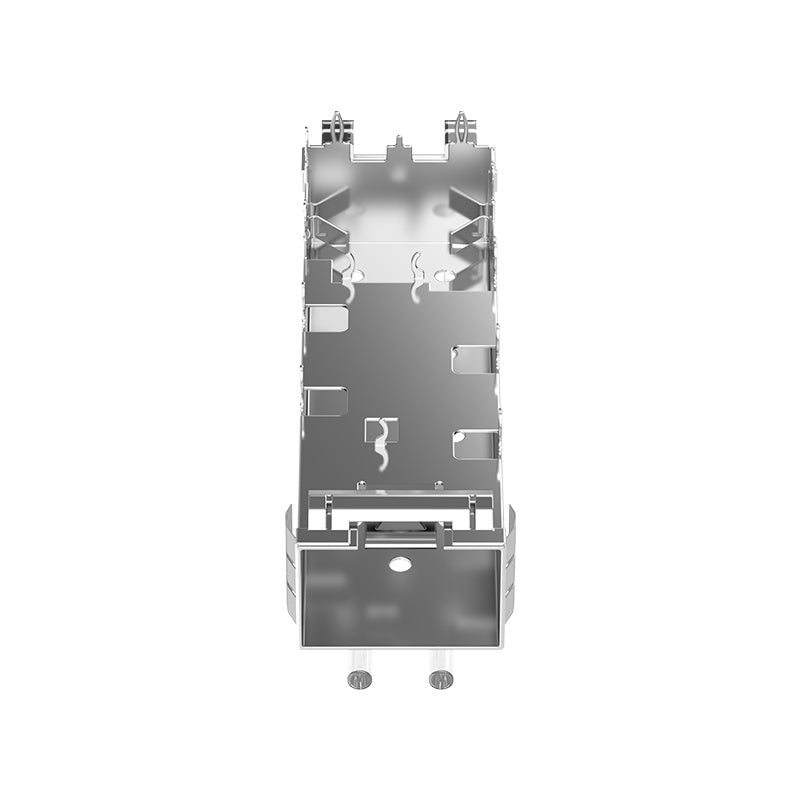 F-tone FT11BC02100 SFP 1x1 Cage Press-Fit With Lightpipe