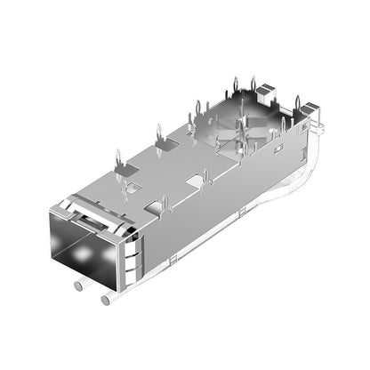 F-tone FT11BC02100 SFP 1x1 Cage Press-Fit With Lightpipe