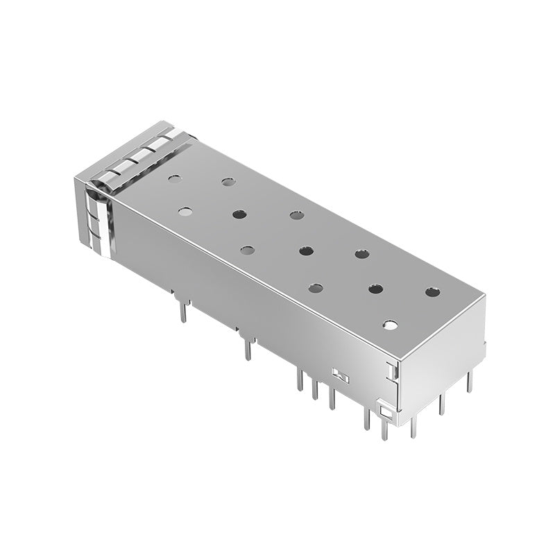 F-tone FT11BCS1000 SFP 1x1 Cage Solder Through Hole Right Angle