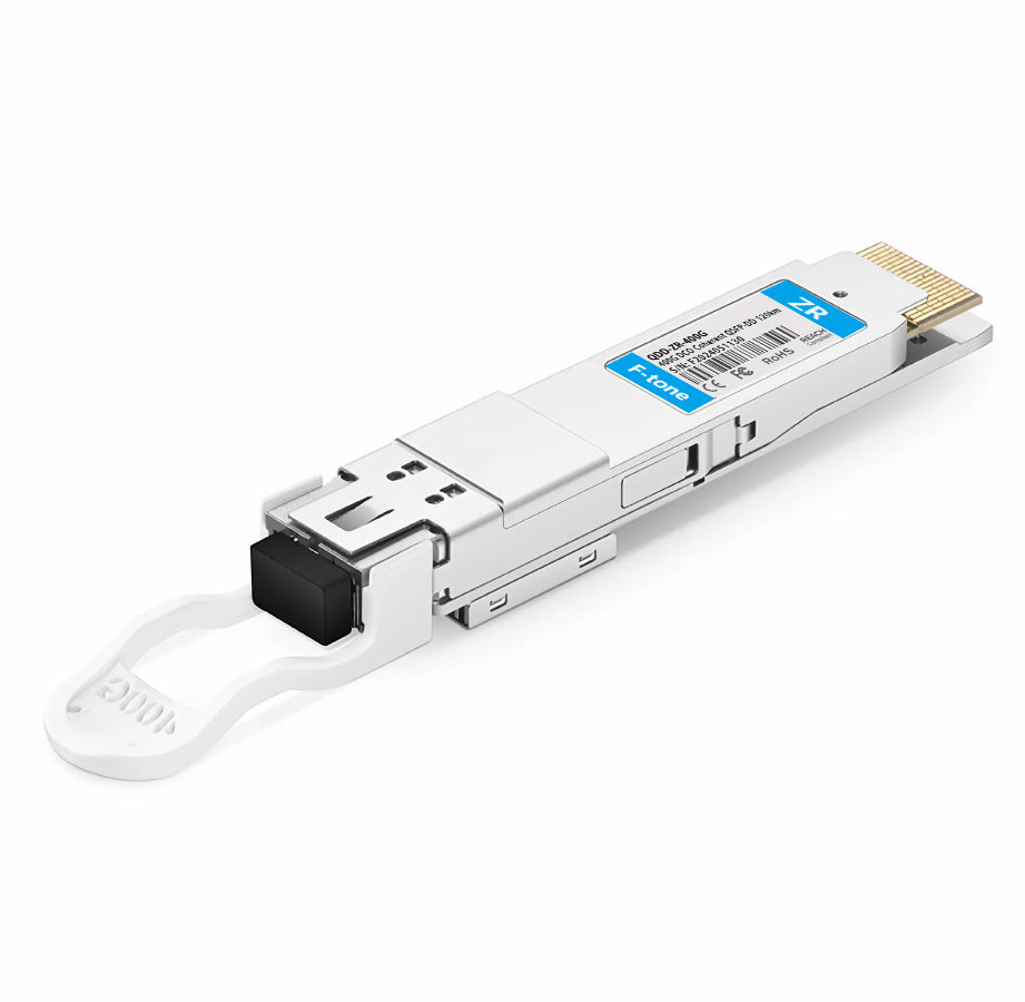 Cisco QDD-400G-ZR-S Compatible QSFP-DD DCO 400G DWDM C-band Tunable Coherent ≤120km Duplex LC/UPC SMF Transceiver Module