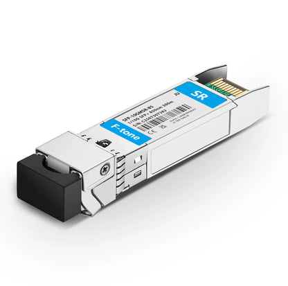 Juniper Networks Compatible 1000BASE-SX and 10GBASE-SR SFP+ Dual-Rate 850nm 300m Duplex LC/UPC MMF Transceiver Module