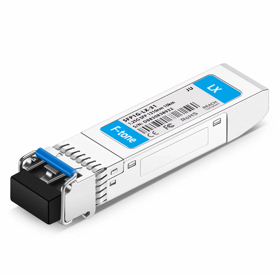 Juniper Networks SFP-1GE-LX Compatible 1000BASE-LX SFP 1310nm 10km Duplex LC/UPC SMF Transceiver Module
