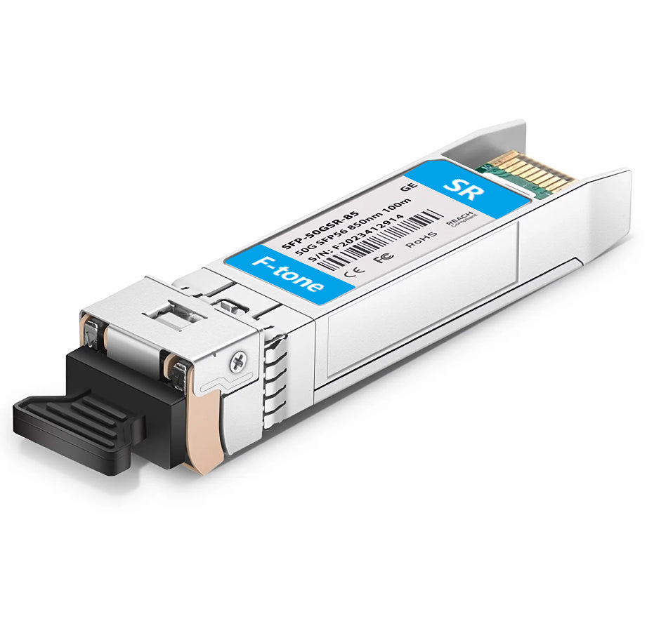 Generic Compatible 50GBASE-SR SFP56 850nm 100m Duplex LC/UPC MMF Transceiver Module