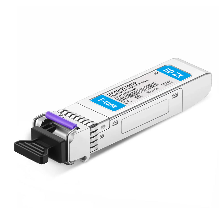 Module émetteur-récepteur SFP 1000BASE-BX BiDi 1490 nm-TX/1550 nm-RX 120 km compatible Cisco GLC-BX-120U