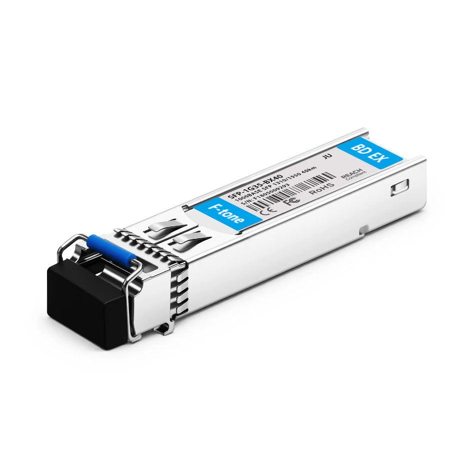 Cisco GLC-BX-120U совместимый 1000BASE-BX BiDi SFP 1490 нм-TX/1550 нм-RX 120 км модуль приемопередатчика