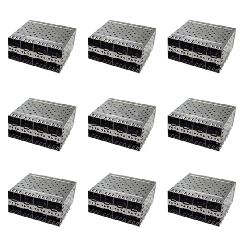 SFP0-3027-L 5GBS 2X4 Ports SFP Cage&Connector Without Leds