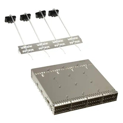 TE 1-2338495-3 OSFP Cage Ganged (1 x 4) Connector Included Lightpipe