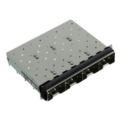 TE 2057833-1 CONN SFP+ CAGE 1X4 PRESS-FIT RA Through Hole Press-Fit Mount