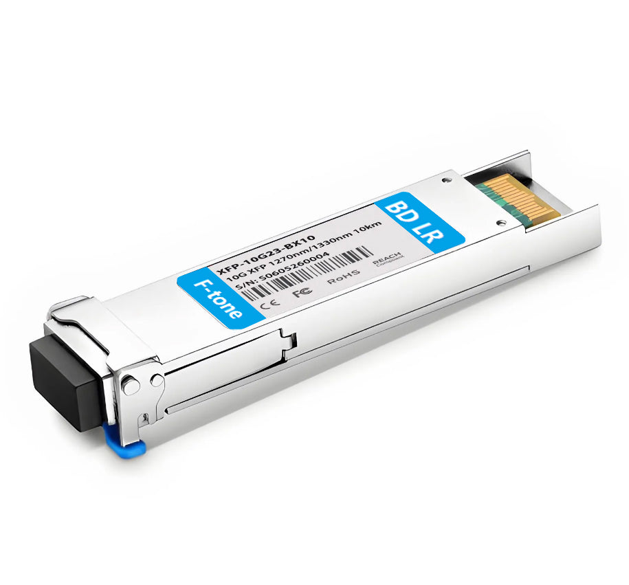 Cisco XFP-10G-BXU Compatible 10GBASE-BX XFP BiDi 1270nm-TX/1330nm-RX 10km Simplex LC SMF Transceiver Module