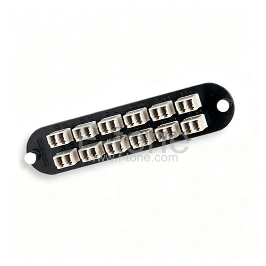 12 Ports LC Blackbox Compatible HD Fiber Adapter Panels (FAPs)