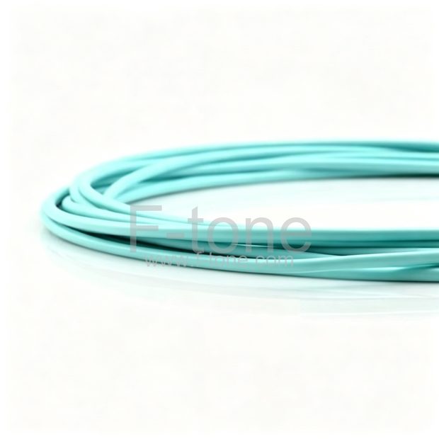 SC-LC Simplex OM4 Multimode Bend Safe Curl Fiber Patch cord