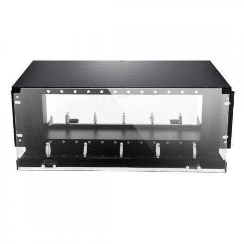 Customized Empty 1RU Rack Chassis to hold 4 Pieces custom small size LGX Cassette