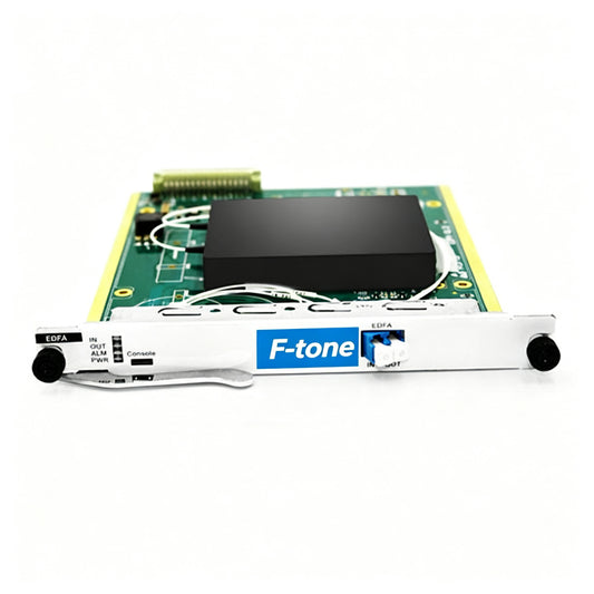 14 dBm Output 1550nm EDFA with Mid-Stage Access for Dispersion Compensation