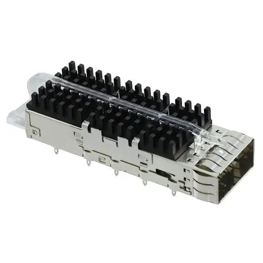 2170705-3 ZQSFP+ Cage With Heat Sink Connector Press-Fit Through Hole