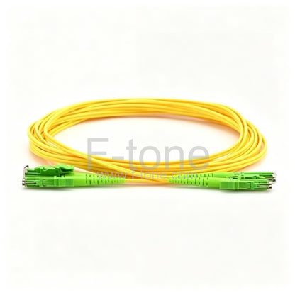 E2000/APC to E2000/APC Simplex Singlemode 9/125 Armored Patch Cable