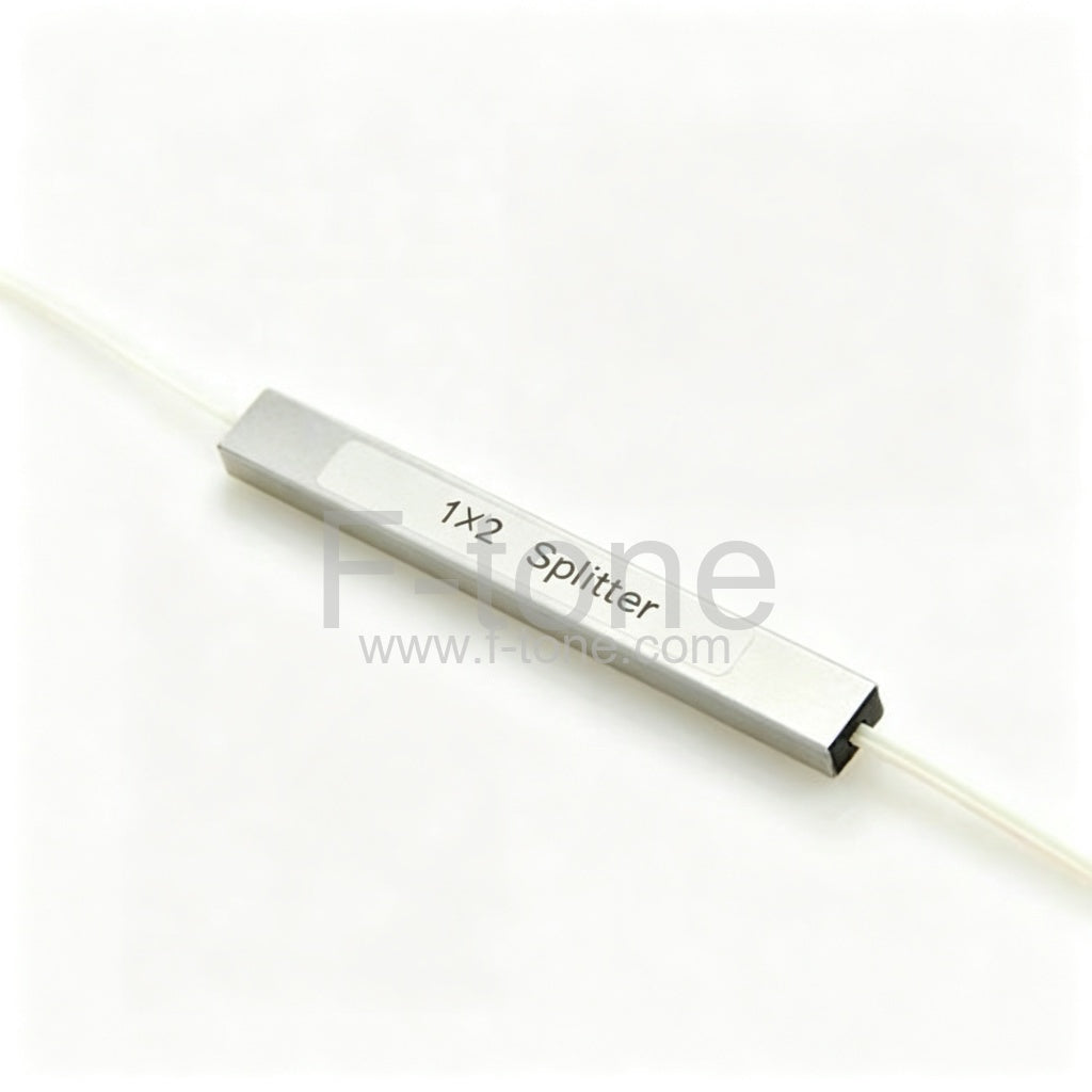 1x2 Polarization Maintaining Blockless Fiber PLC Splitter Slow Axis