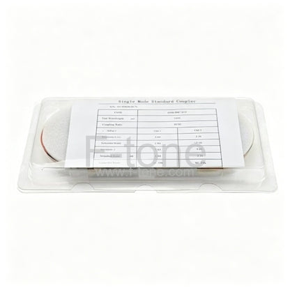 1x2 Polarization Maintaining Coupler PM1550 Fiber FBT Coupler Splitter 1550nm 1m Slow Axis