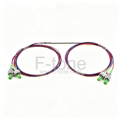 2x2 Polarization Maintaining Coupler PM1550 Fiber FBT Coupler Splitter 1m Slow Axis