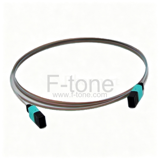 12 Fibers SingleMode 12 Strands Ribbon Flat MTP Pigtail with Ribbon Fiber Cable