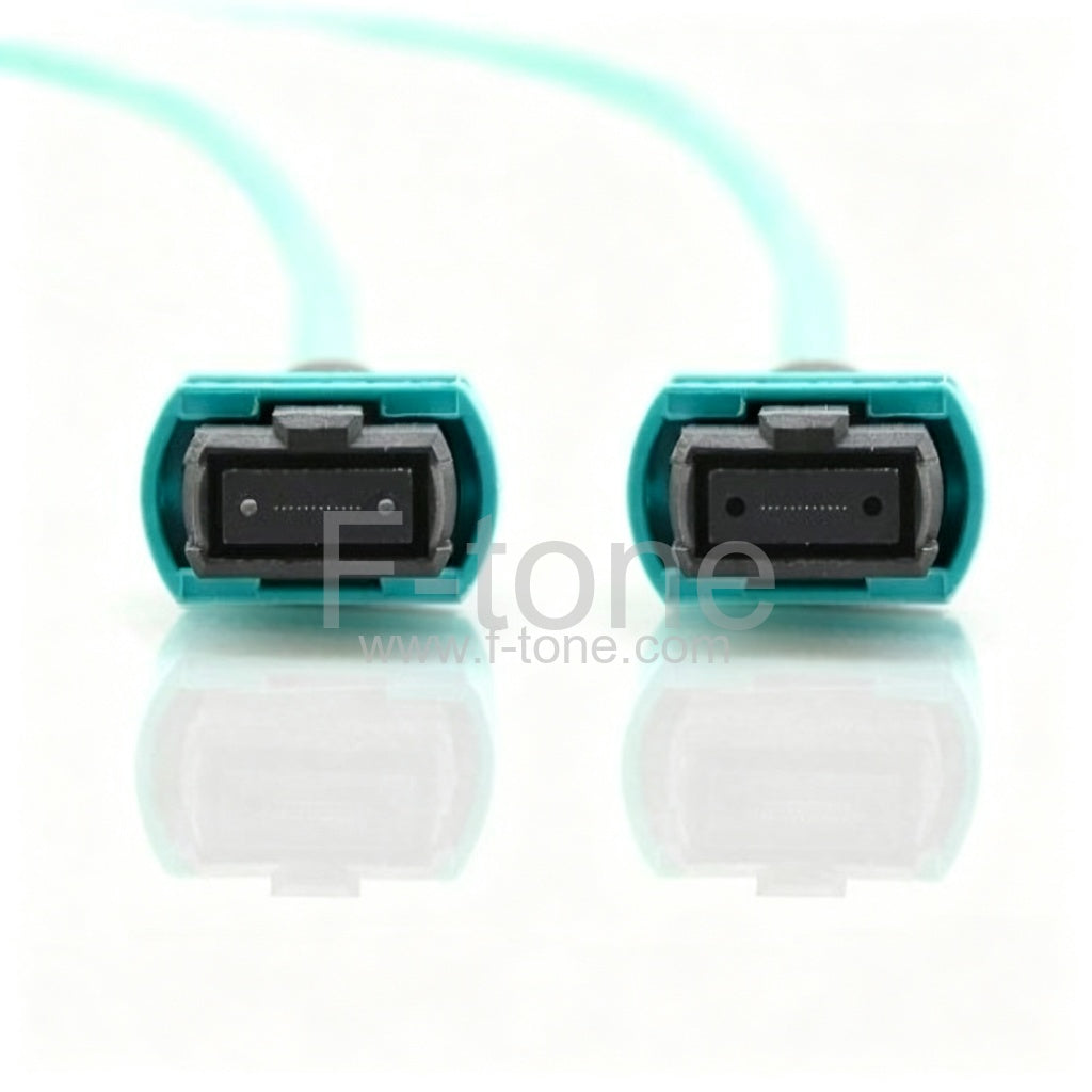 32 Fibers MTP-32 OM4 Multimode 32 Strands MTP Fiber Jumper Cable 3.0mm LSZH/Riser