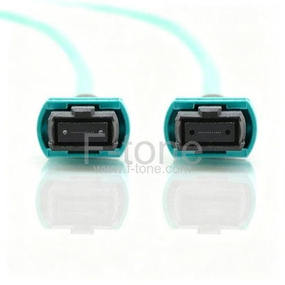 32 Fibers MTP-32 OM4 Multimode 32 Strands MTP Fiber Jumper Cable 3.0mm LSZH/Riser