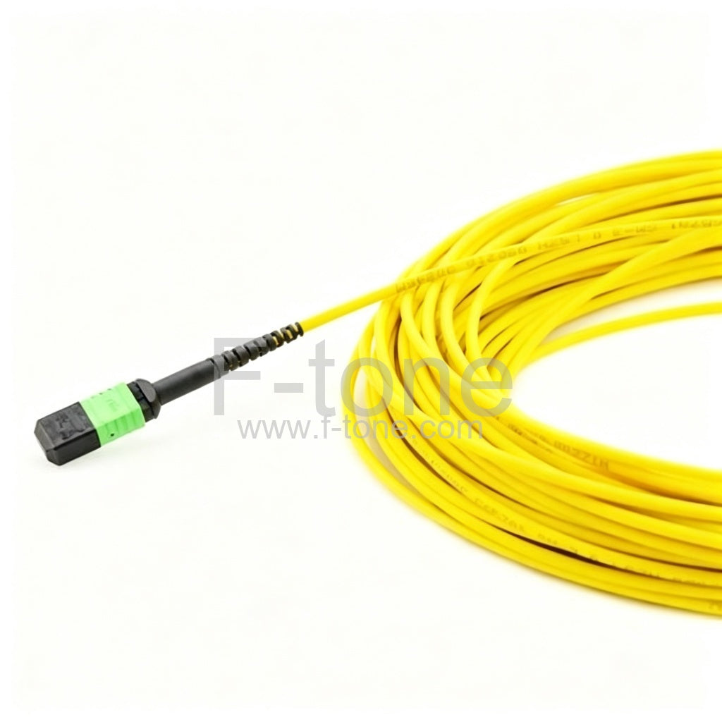 96 Fibers Single-Mode 12 Strands MTP Trunk Cable 3.0mm LSZH/Riser