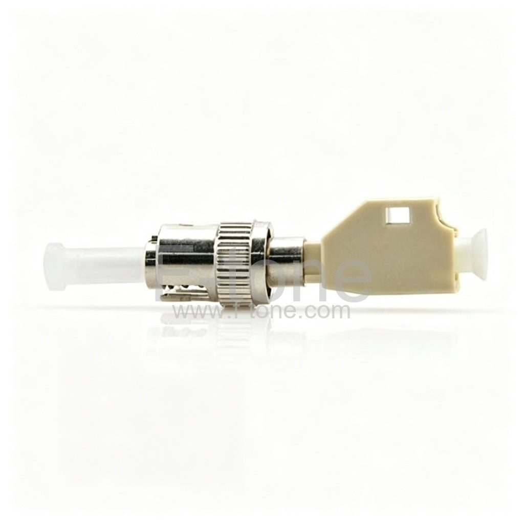 LC Female to ST Male Multimode Simplex Fiber Adapter