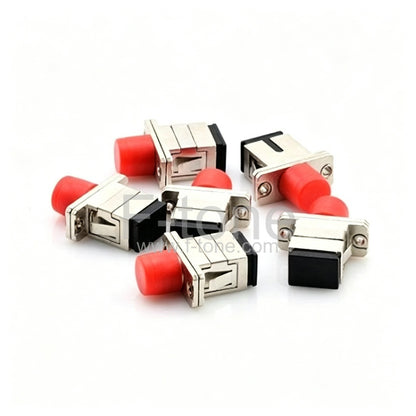 LC UPC to SC UPC Simplex Plastic Fiber Adapter Female to Female
