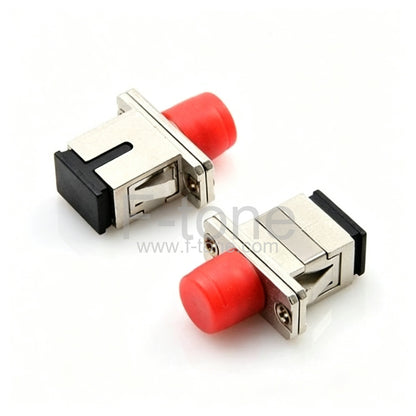 LC UPC to SC UPC Simplex Plastic Fiber Adapter Female to Female