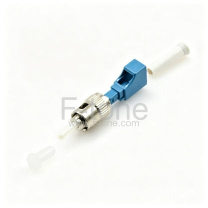LC Female to ST Male Singlemode Simplex Fiber Adapter