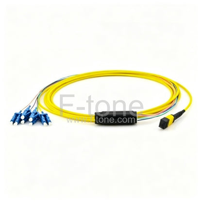 8 Fibers Single-Mode 12 Strands MTP Harness Cable 3.0mm LSZH/Riser