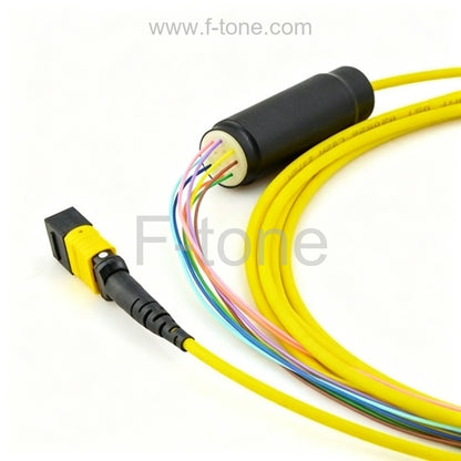 8 Fibers Single-Mode 12 Strands MTP Harness Cable 3.0mm LSZH/Riser