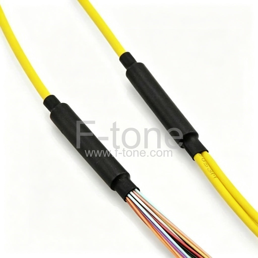24 Fibers Single-Mode 12 Strands MTP Harness Cable 3.0mm LSZH/Riser