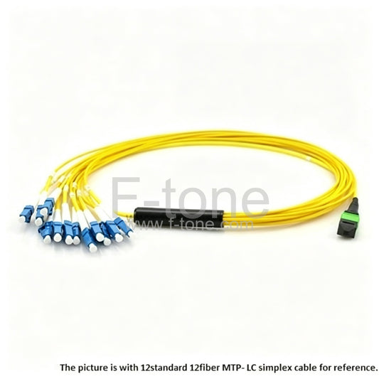 36 Fibers Single-Mode 12 Strands MTP Harness Cable 3.0mm LSZH/Riser