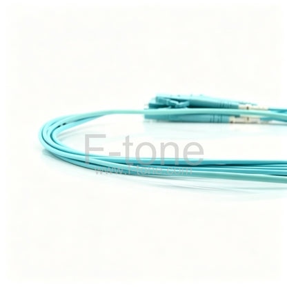 48 Fibers OM4 Multimode 12 Strands MTP Harness Cable 3.0mm LSZH/Riser