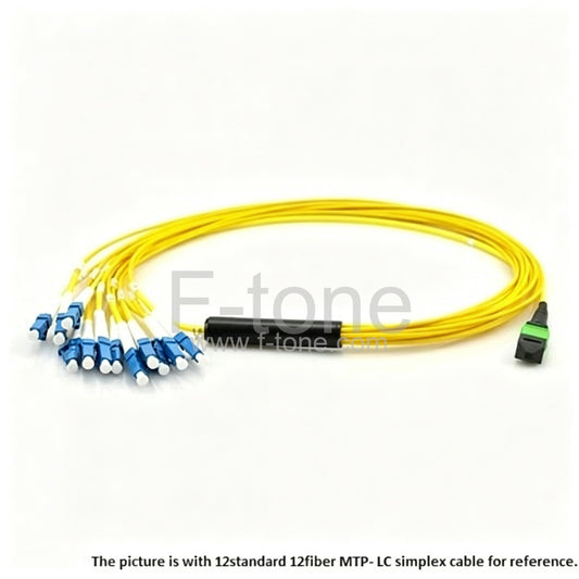 72 Fibers Single-Mode 12 Strands MTP Harness Cable 3.0mm LSZH/Riser