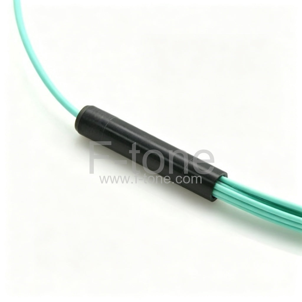 MTP-16 Fibers OM4 Multimode 16 Strands MTP Breakout Cable 3.0mm LSZH/Riser