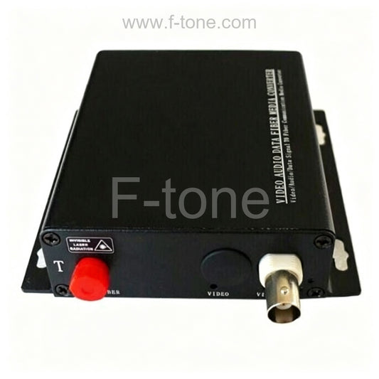 1 Channel HD-CVI over Optical Fiber Transmitter and Receiver Set