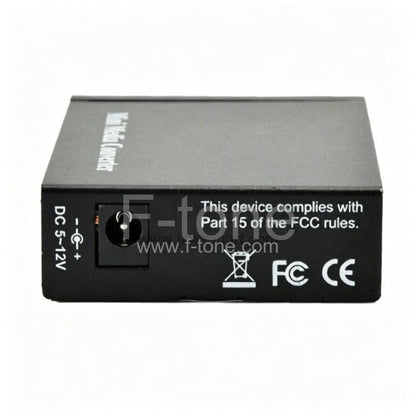 10/100M Dual Fiber 1310nm 2km External Power Supply Mini Ethernet Media Converter