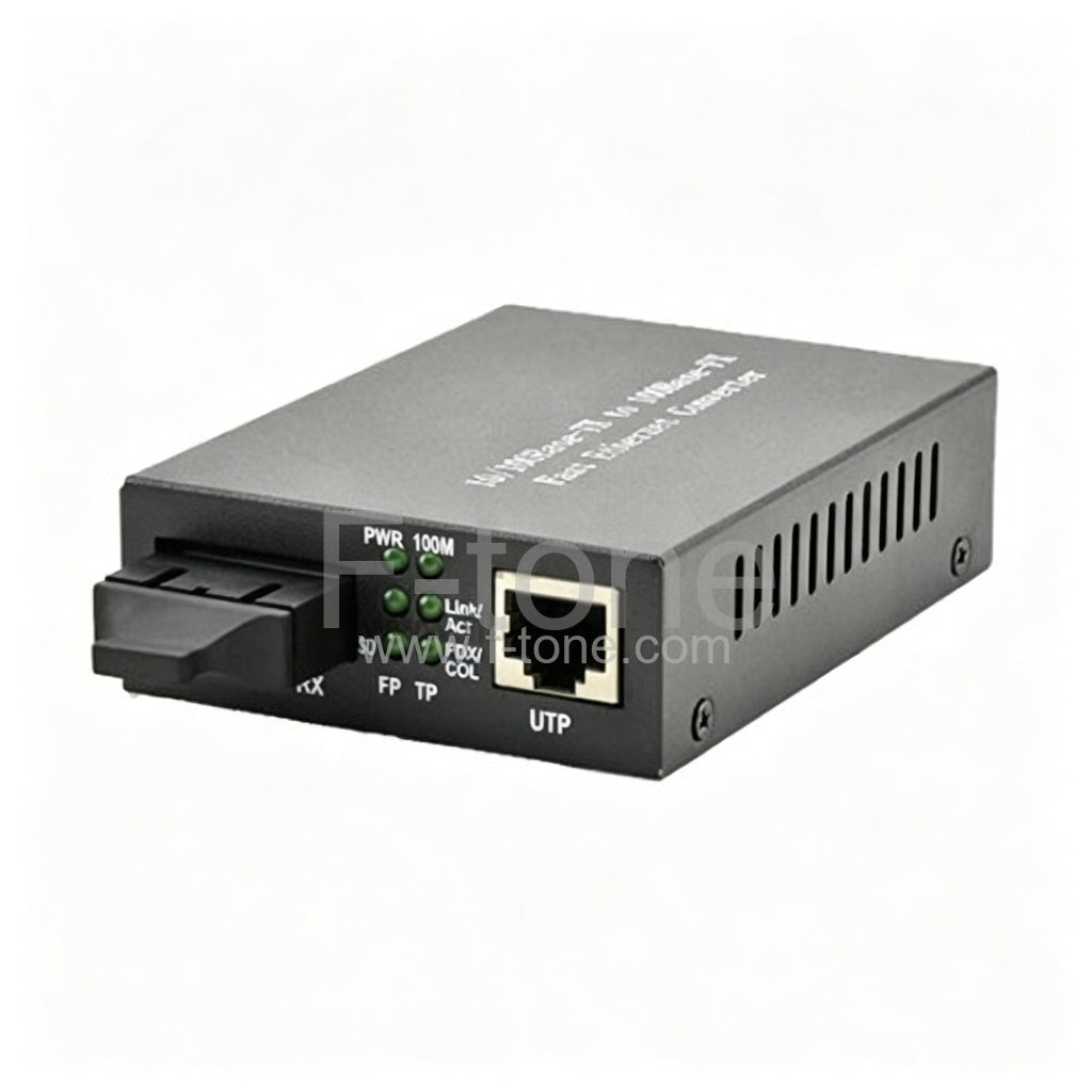 10/100M Dual Fiber 1310nm 2km Ethernet Fiber Media Converter