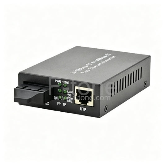 10/100M Dual Fiber 1310nm 20km Ethernet Fiber Media Converter
