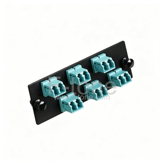 6 Ports LC Panduit Opticom Compatible Fiber Adapter Panels (FAPs)