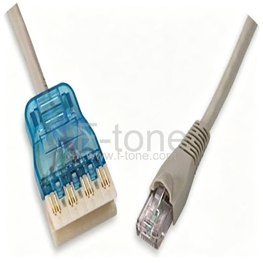 2m 4 Pair Cat 6 110 to RJ45 Patch Cable