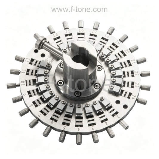 Fiber Polishing Holder Fixture MPO-UPC-24, Domaille w/ IPC Ferrule Polishing Type