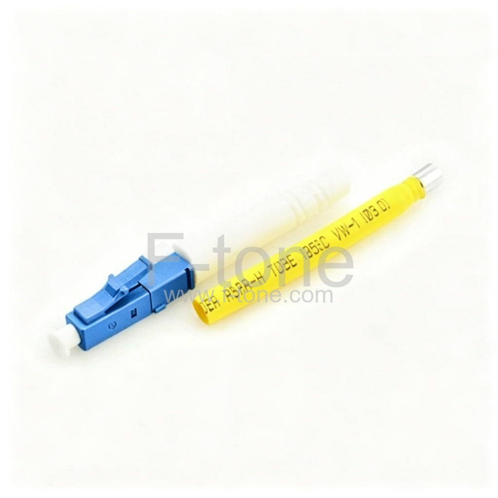 LC UPC Single-mode 9/125 Duplex 3.0mm Boot Fiber Optic Connector