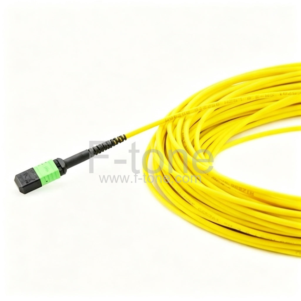 72 Fibers Single-Mode 12 Strands MPO Trunk Cable 3.0mm LSZH/Riser