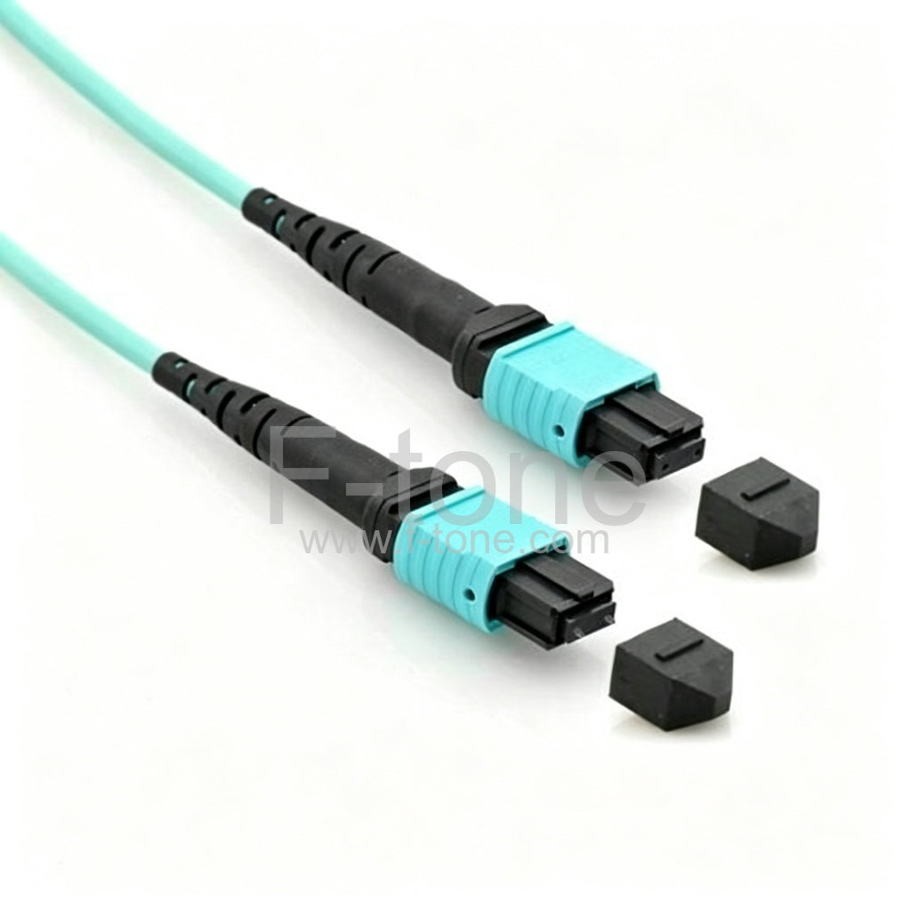 8 Fibers Single-Mode 12 Strands MPO Jumper Cable 3.0mm LSZH/Riser