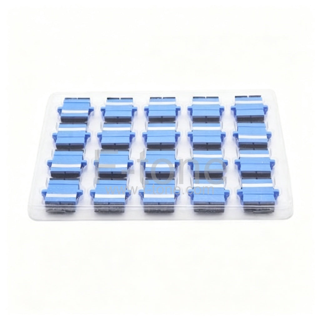 SC/UPC to SC/UPC Duplex Plastic Fiber Adapter