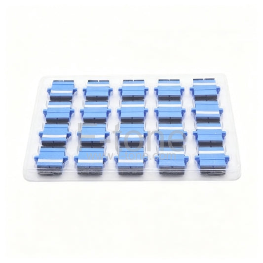 SC/UPC to SC/UPC Duplex Plastic Fiber Adapter